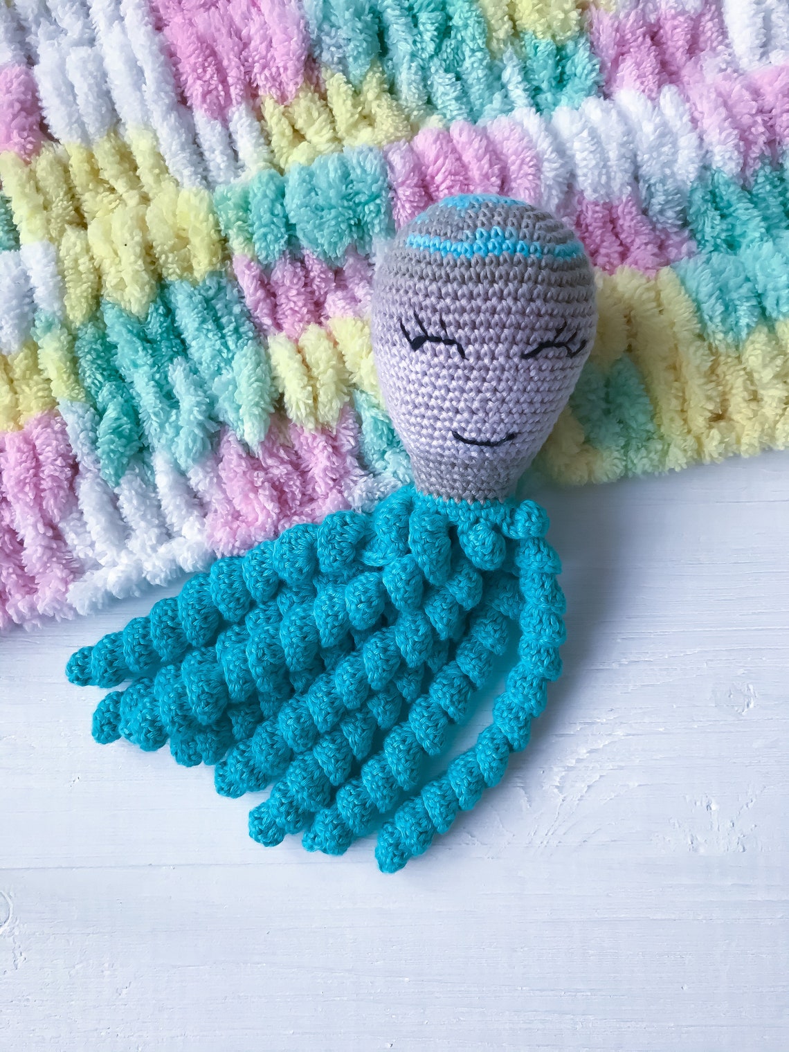 Knitted octopus for preemies babies Nicu octopus Crochet Etsy