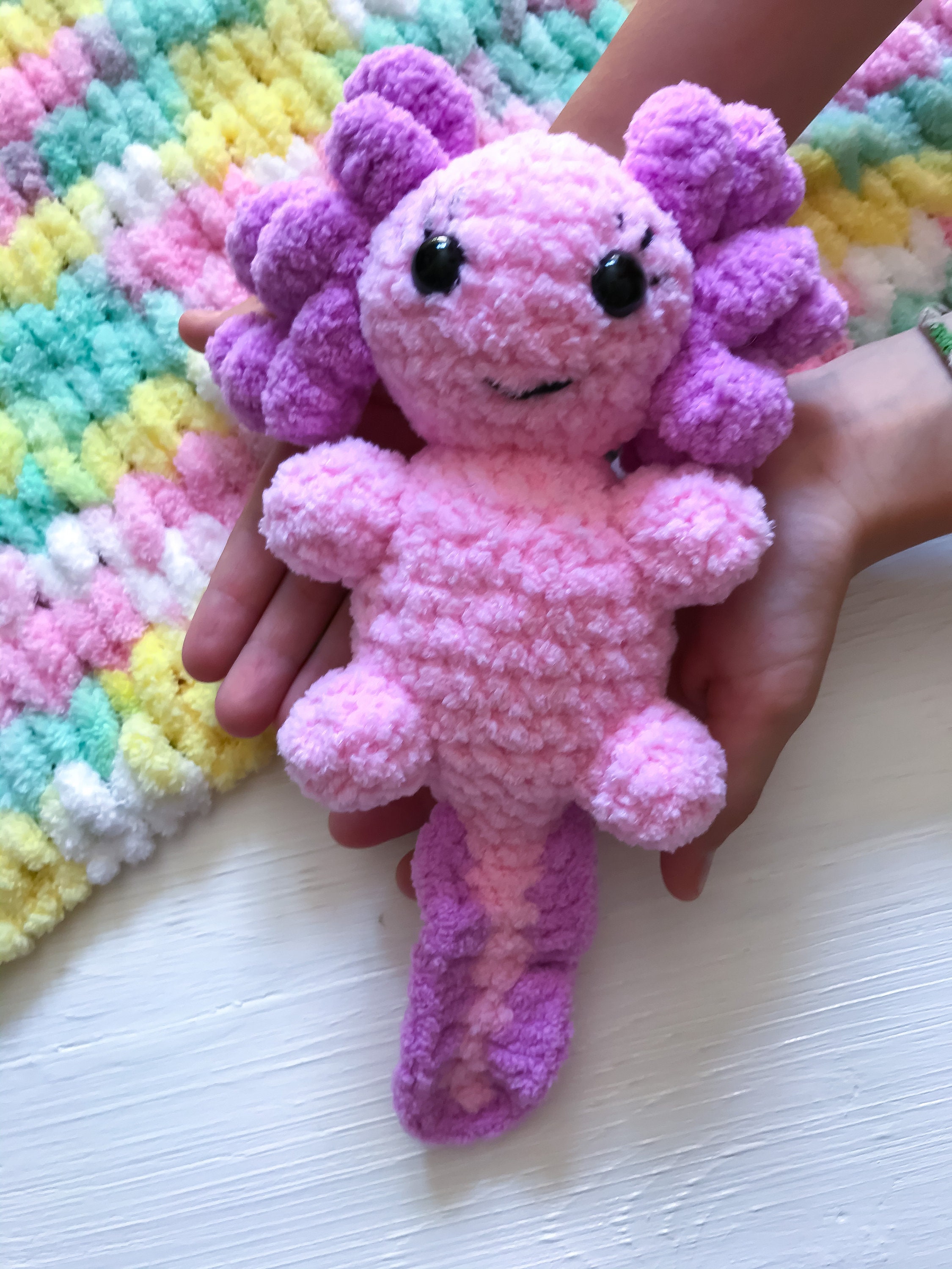 Axolotl Plüsch Axolotl Kuscheltier Axolotl Plüschtier | Etsy
