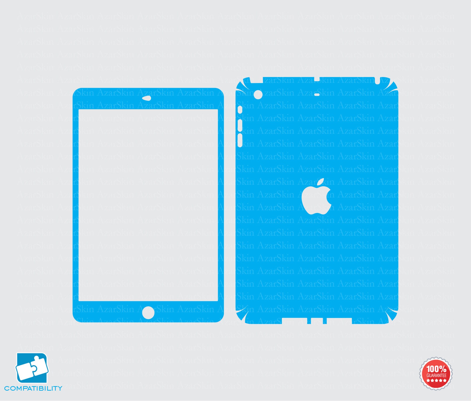 Apple iPad Mini 2 skin cut template for vinyl cutting Etsy