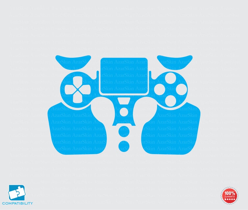 Download Sony PS4 Pro Controller skin cut template for vinyl ...