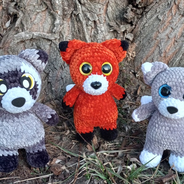 Forest Friends Collection PDF Crochet Pattern