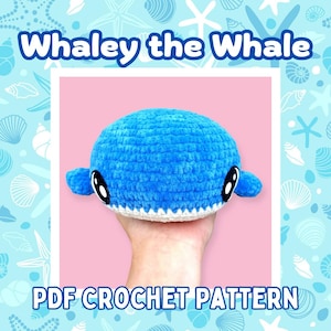 Whaley the Whale PDF Crochet Pattern