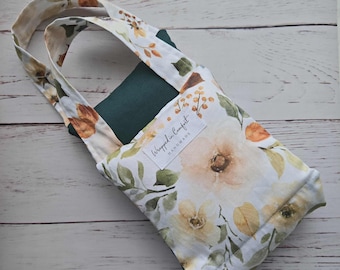 Heating/Cooling Neck Wrap with Handles, Rice or Flaxseed (Organic)