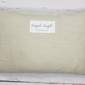 Heating Pad, 100% Linen, Rice or Flaxseed