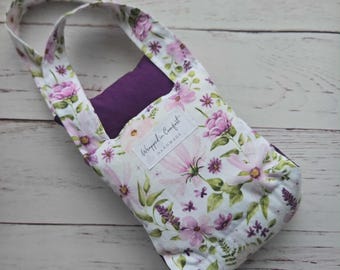 Heating/Cooling Neck Wrap with Handles, Rice or Flaxseed (Organic)