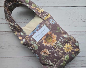 Heating/Cooling Neck Wrap with Handles, Rice or Flaxseed (Organic)