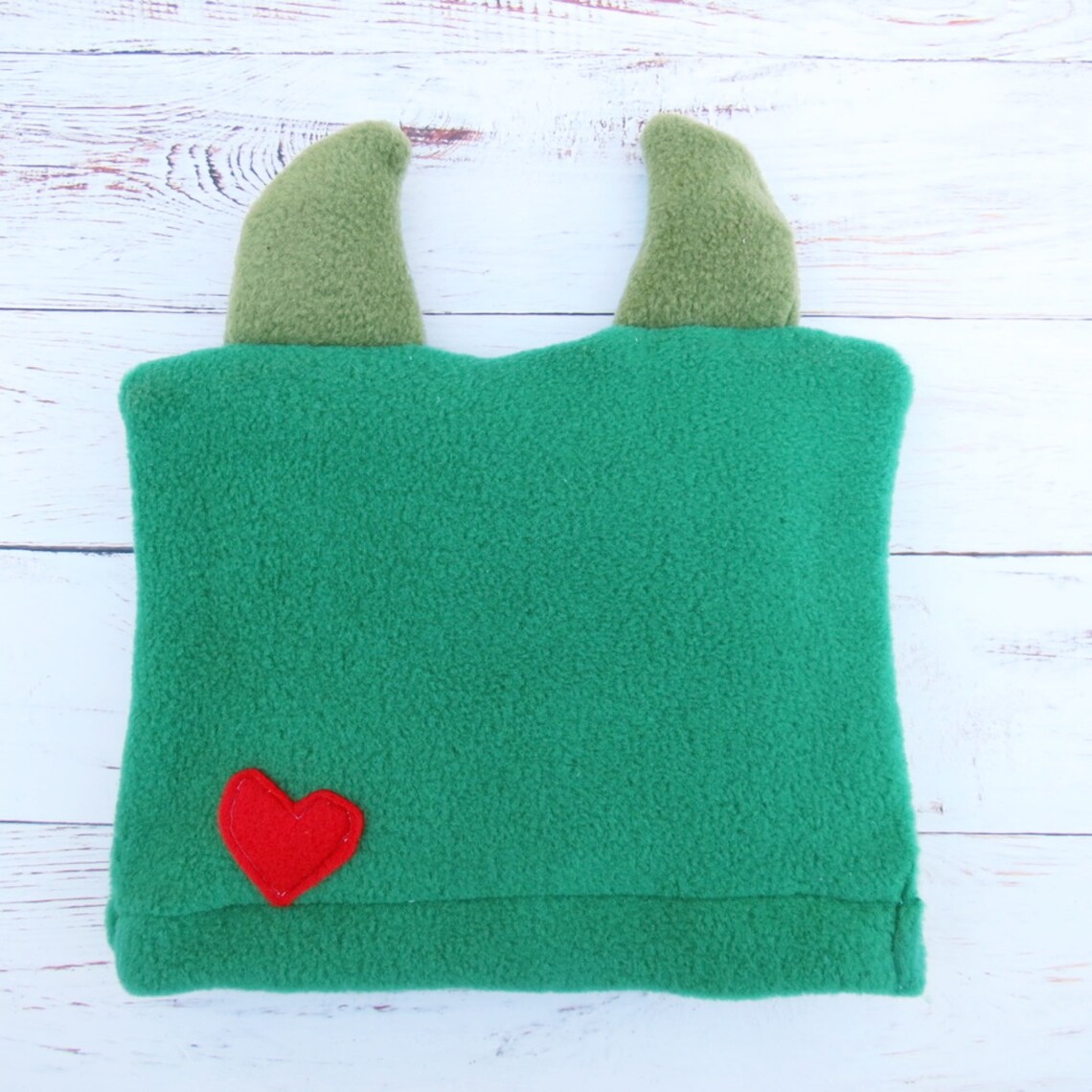 Monster Heating Pad Rice or Flaxseed Filling Etsy Canada