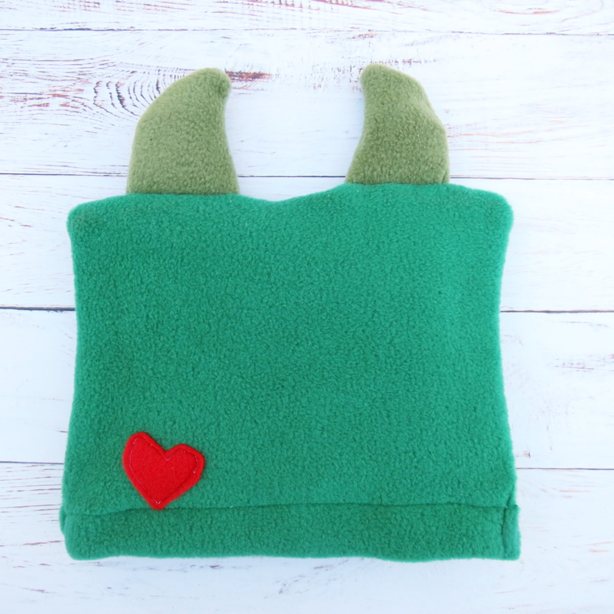 Monster Heating Pad Rice or Flaxseed Filling Etsy Canada