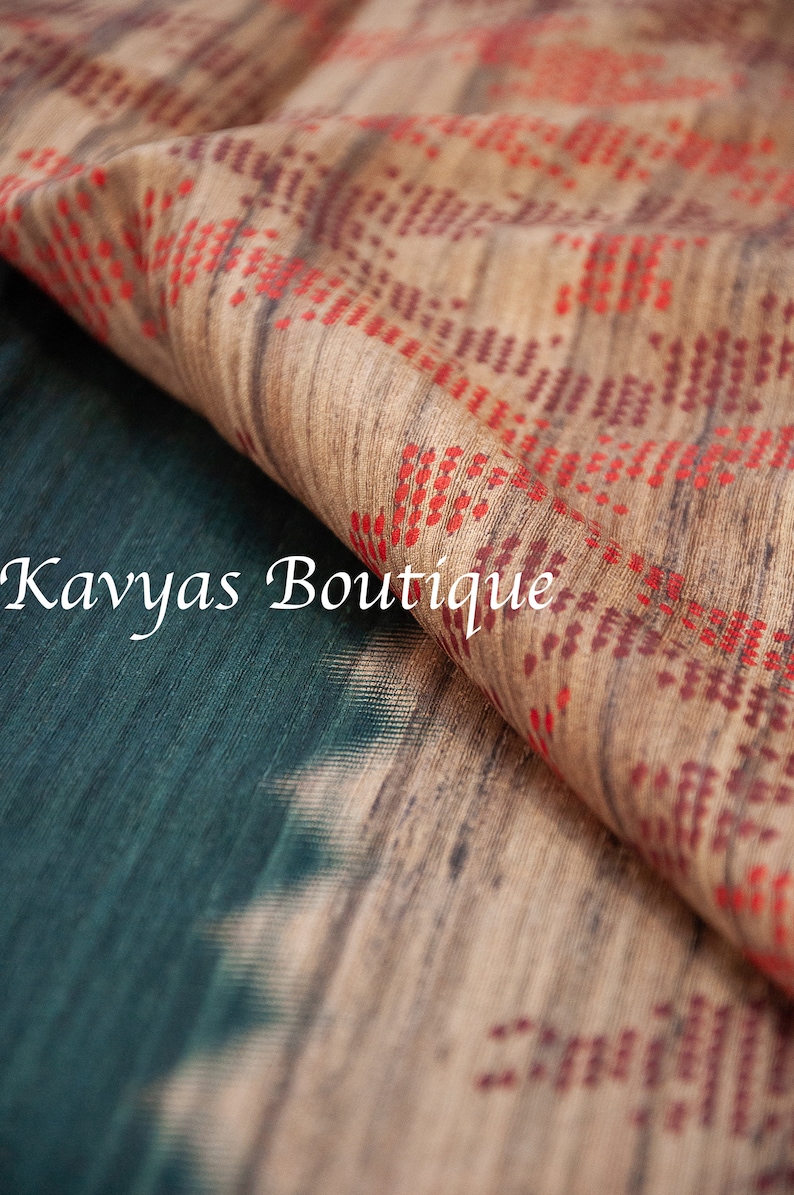 Kavya/'s Boutique Saree Ethnic wear Sarees for women Sacramento Green Metallic Linen Blend Saree USA Ships from Utah