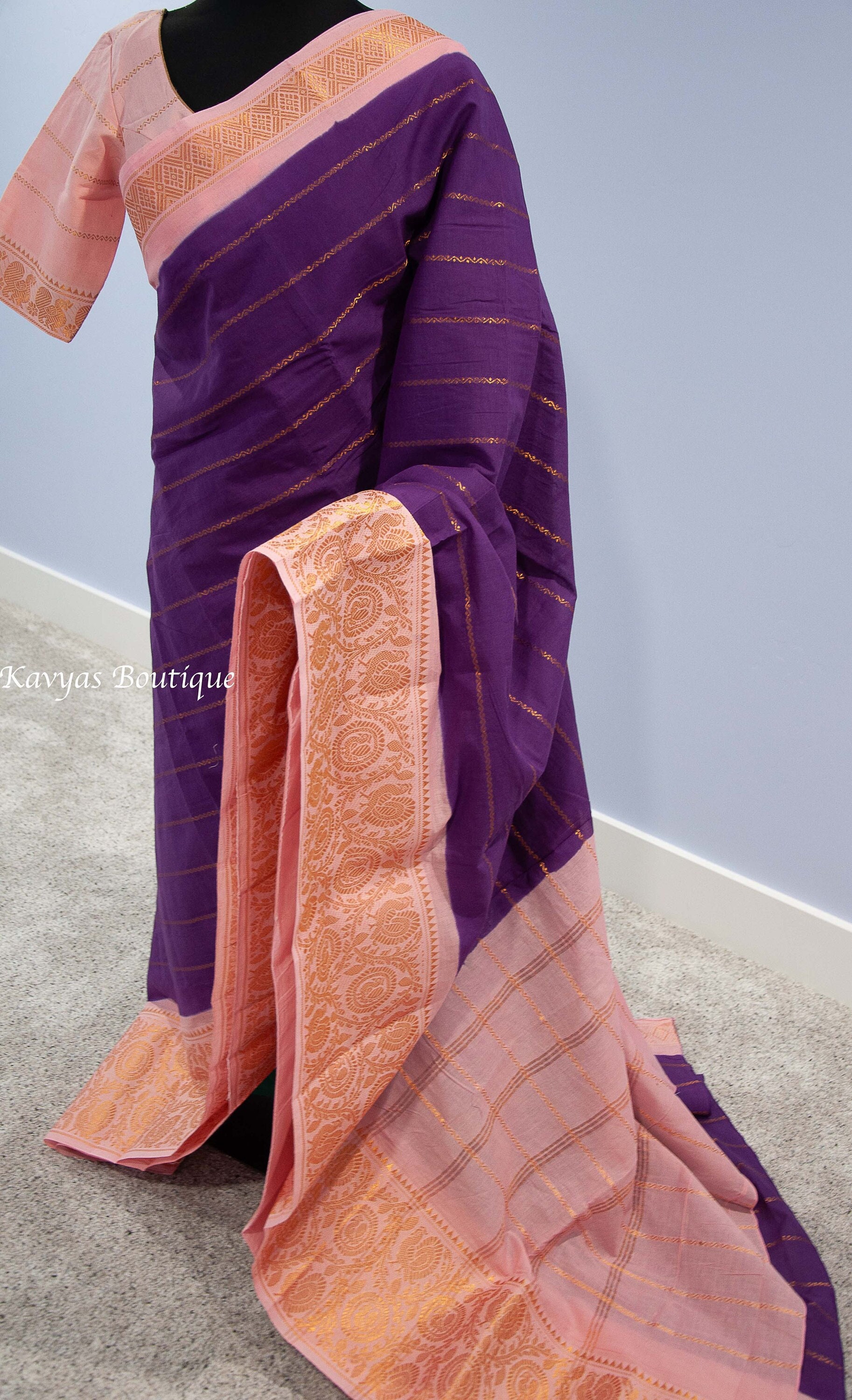 Cotton boutique saree hotsell