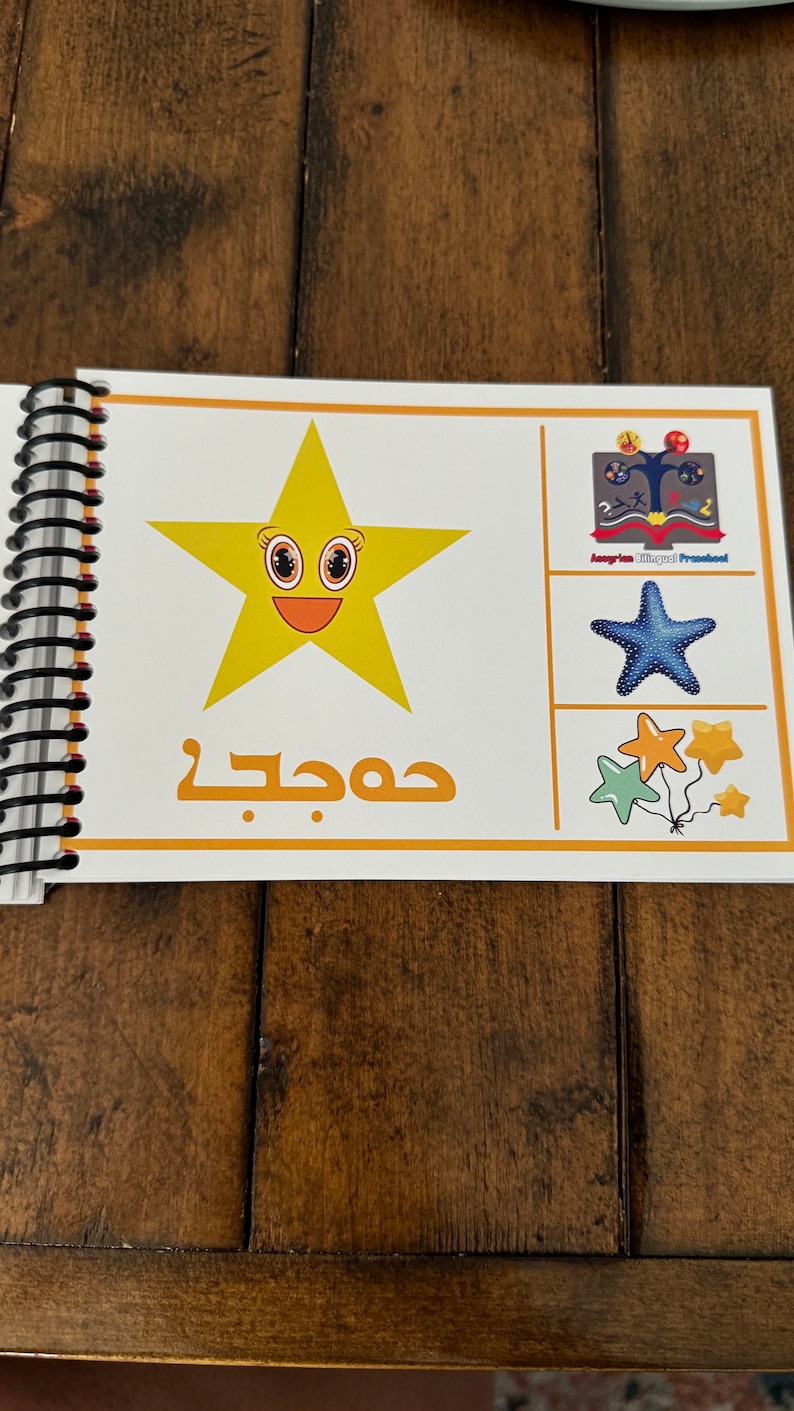 Assyrian Numbers & Shapes Learning Chart - Etsy