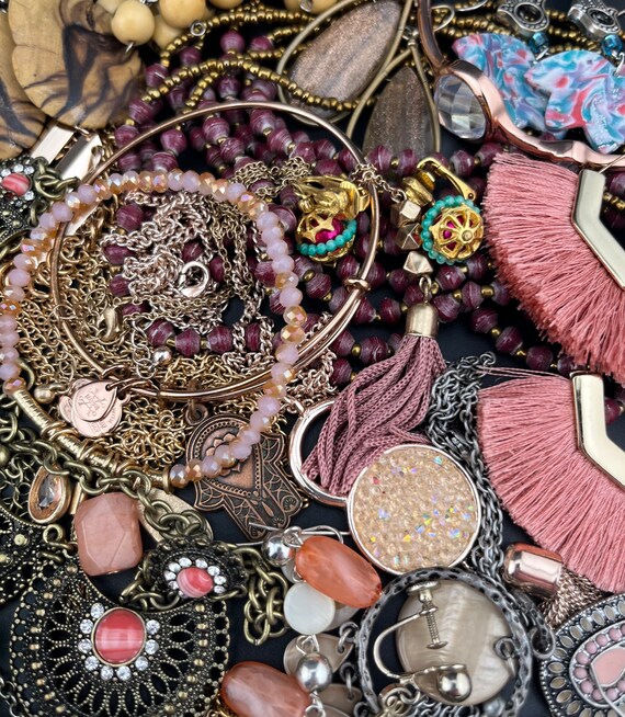 Eclectic Jewelry Lots. Boho, Global, Art Haus, As… - image 6