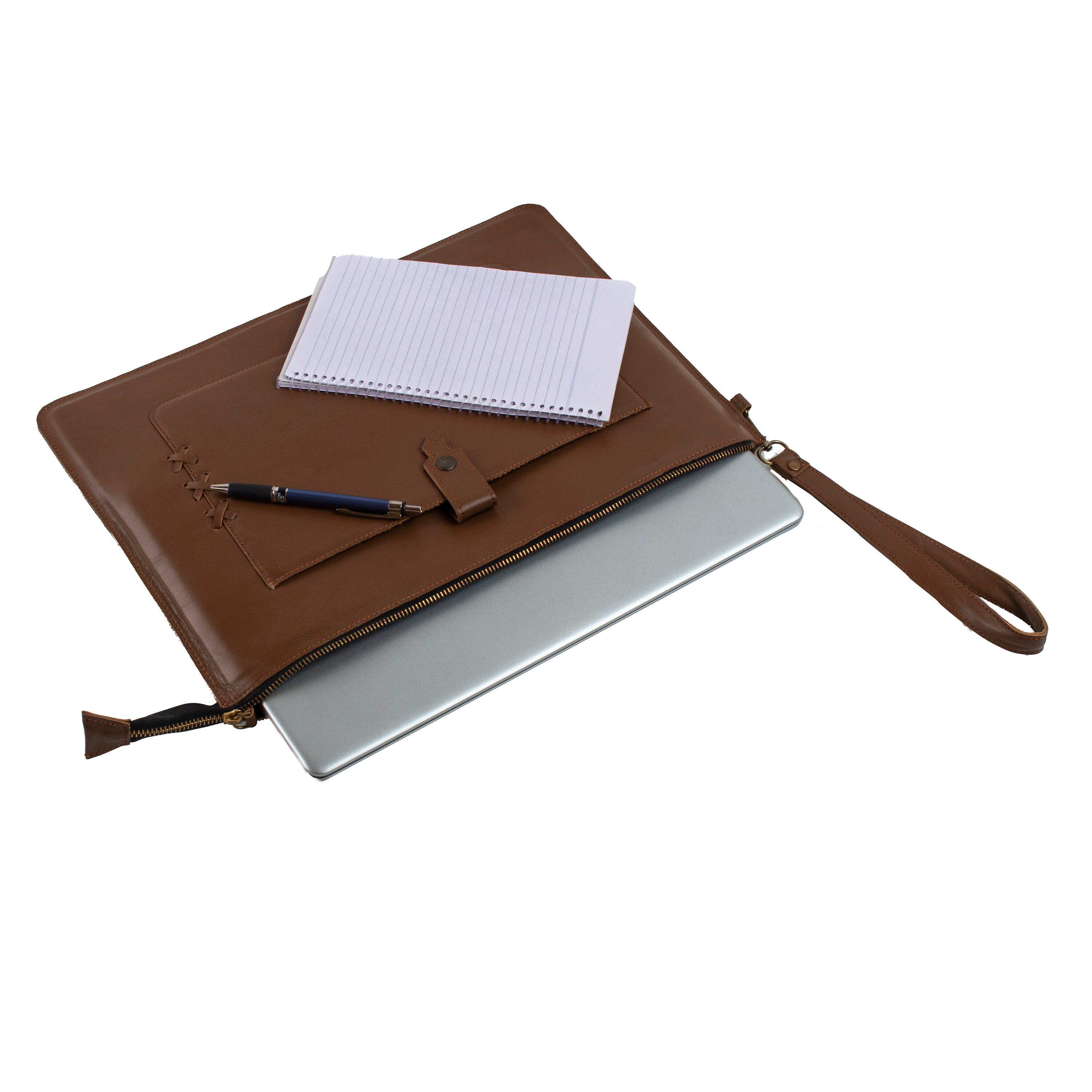 Leather Laptop Sleeve Case Genuine Leather Laptop Cover for Etsy UK