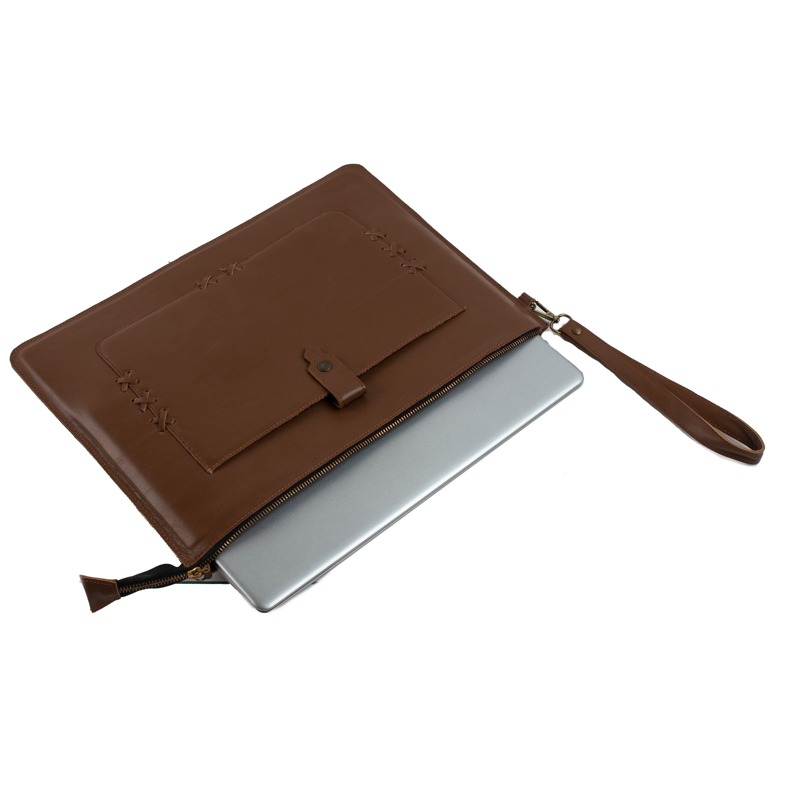 Leather Laptop Sleeve Case Genuine Leather Laptop Cover for Etsy UK