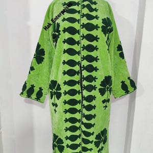 New Pattern Velvet Kimono Robes Jacket, Morning Tea Velvet Coat, Bridesmaid bridal Robe, Cotton winter robe Jacket, bathrobe, Gifts
