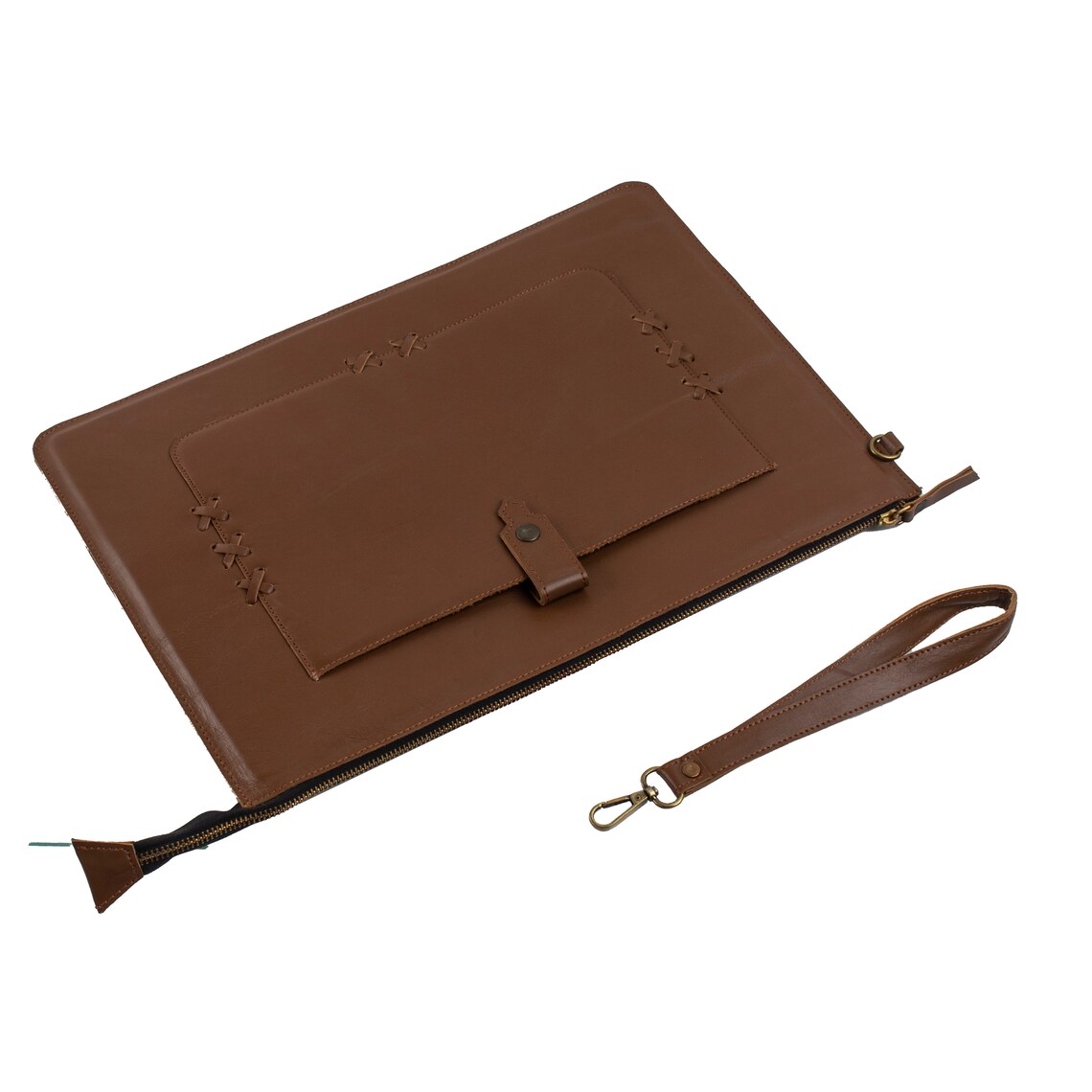 Leather Laptop Sleeve Case Genuine Leather Laptop Cover for Etsy UK