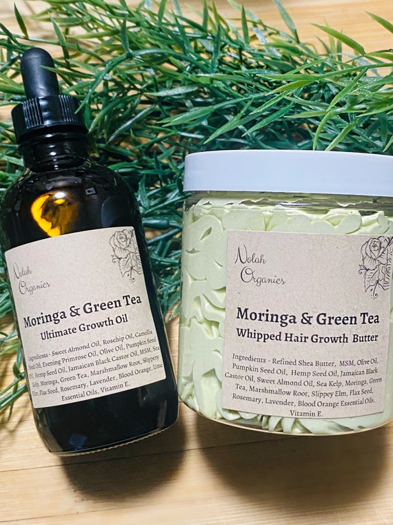 Fast Hair Growth Bundle/ Moringa and Green Tea Hair Butter / - Etsy Fast Hair Growth Bundle/ Moringa and Green Tea Hair Butter / - Etsy