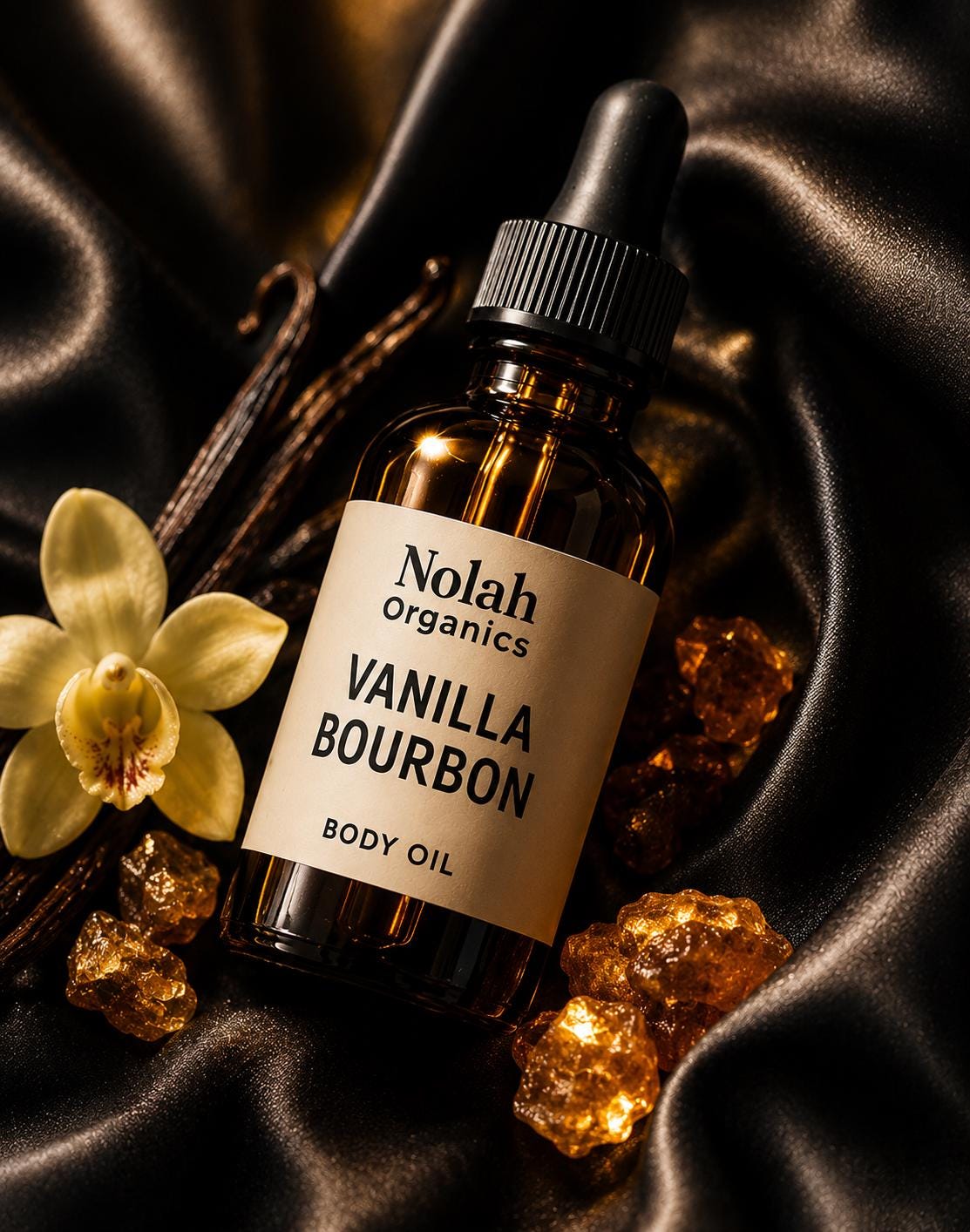 Vanilla Bourbon Body Oil / Body Oil / Body Moisturizer