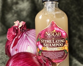 Red Onion and Ginger Shampoo for Natural Hair & Locs