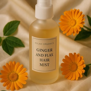 Ginger and Flax Moisturizing Hair Mist