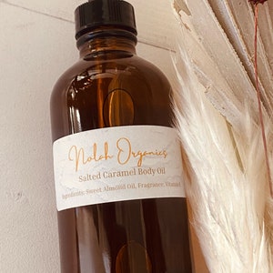 Salted Caramel Body Oil / Body Oil / Body Moisturizer