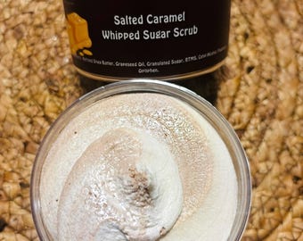 Salted Caramel Whipped Sugar Scrub