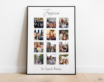 Personalised photo collage (Frame not included)