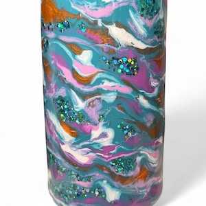 Handmade Epoxy Resin Vase – Unique Statement Decor