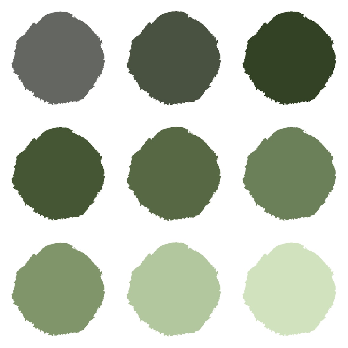 Green instagram story highlight covers greenery social media Etsy