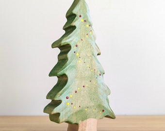 Christmas Tree Wooden Toy ~ Timber Toys ~ Open-Ended Play ~ Handmade Wooden Toys ~ Christmas Toys ~ Waldorf, Montessori Inspired