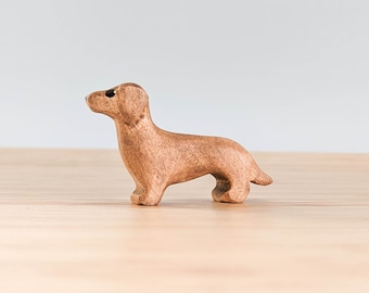 Dachshund Dog Wooden Toy ~ Timber Toys ~ Open-Ended Play ~ Handmade Wooden Toys ~ Australian Animal Toys ~ Waldorf, Montessori Inspired