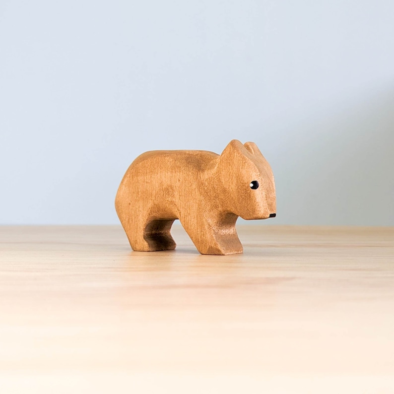 Wombat Wooden Toy Timber Toys Openended Play Handmade Wooden Toys
