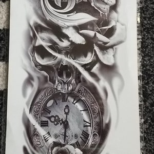 evil grandfather clock drawing