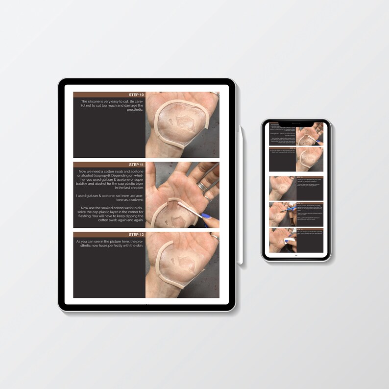 Ebook How To Create Prosthetics Step By Step Etsy Ebook How To Create Prosthetics Step By Step Etsy