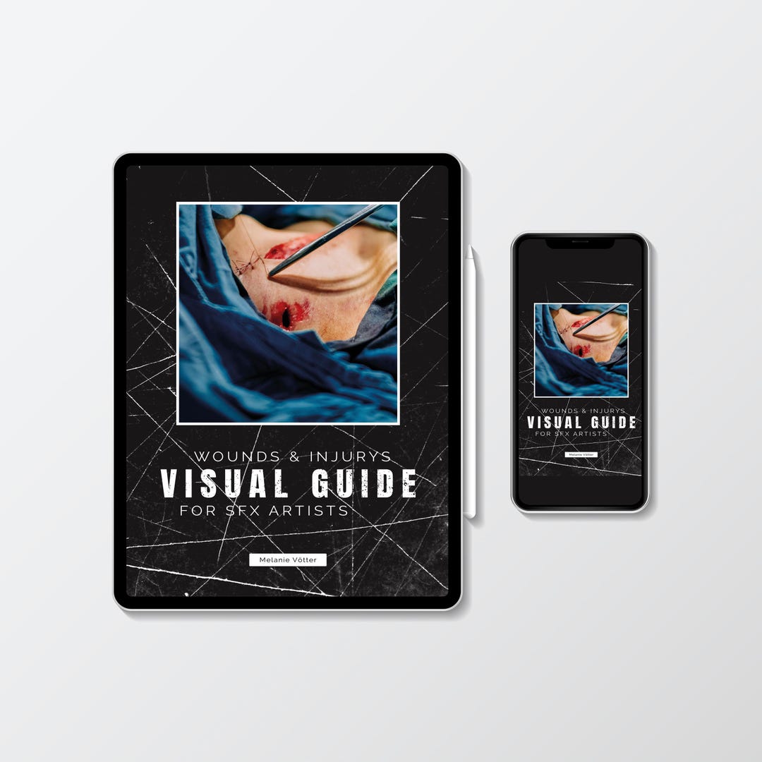 Ebook - Wounds & Injuries Visual Guide for SFX Artists - Etsy
