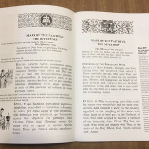 New Latin-English Booklet Missal Catholic Traditional Latin Mass Red Missalette FSSP SSPX TLM image 5