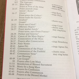 New Latin-English Booklet Missal Catholic Traditional Latin Mass Red Missalette FSSP SSPX TLM image 3