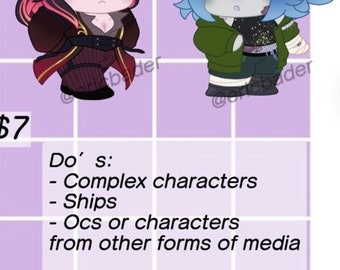 Chibi Character Commissions