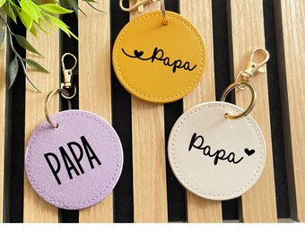 Schlüsselanhänger Papa Vatertag Geschenkidee, Papa, Dad, Anhänger als Geschenk, Bester Papa Anhänger, Papi Weihnachtsgeschenk