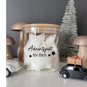 Aufkleber Adventszeit für Dich Sticker, Xmas to go, Christmas Adventskalender DIY, Aufkleber, Geschenk, Geschenkidee Advent