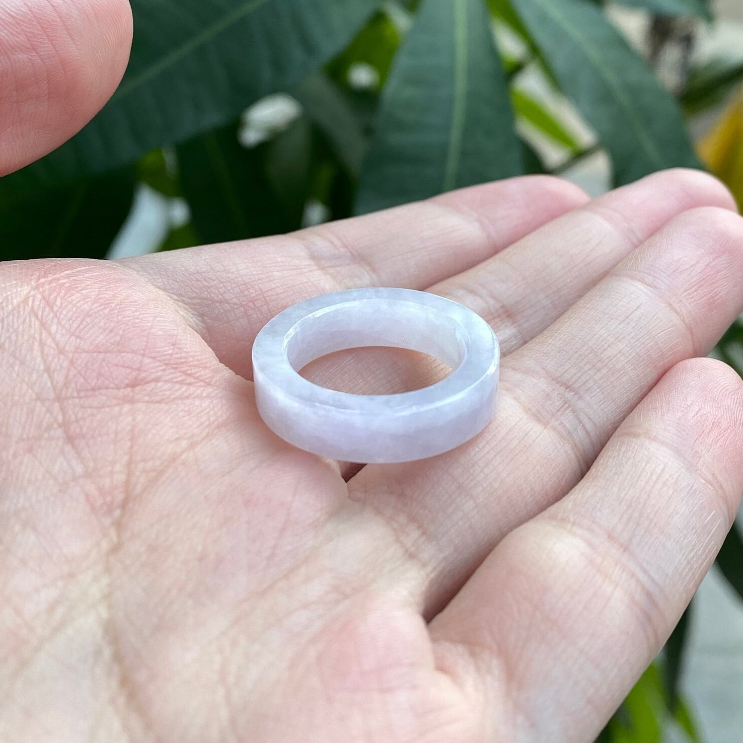 Lavender Jadeite Ring | AYA KIYOSHIMA JEWELRY