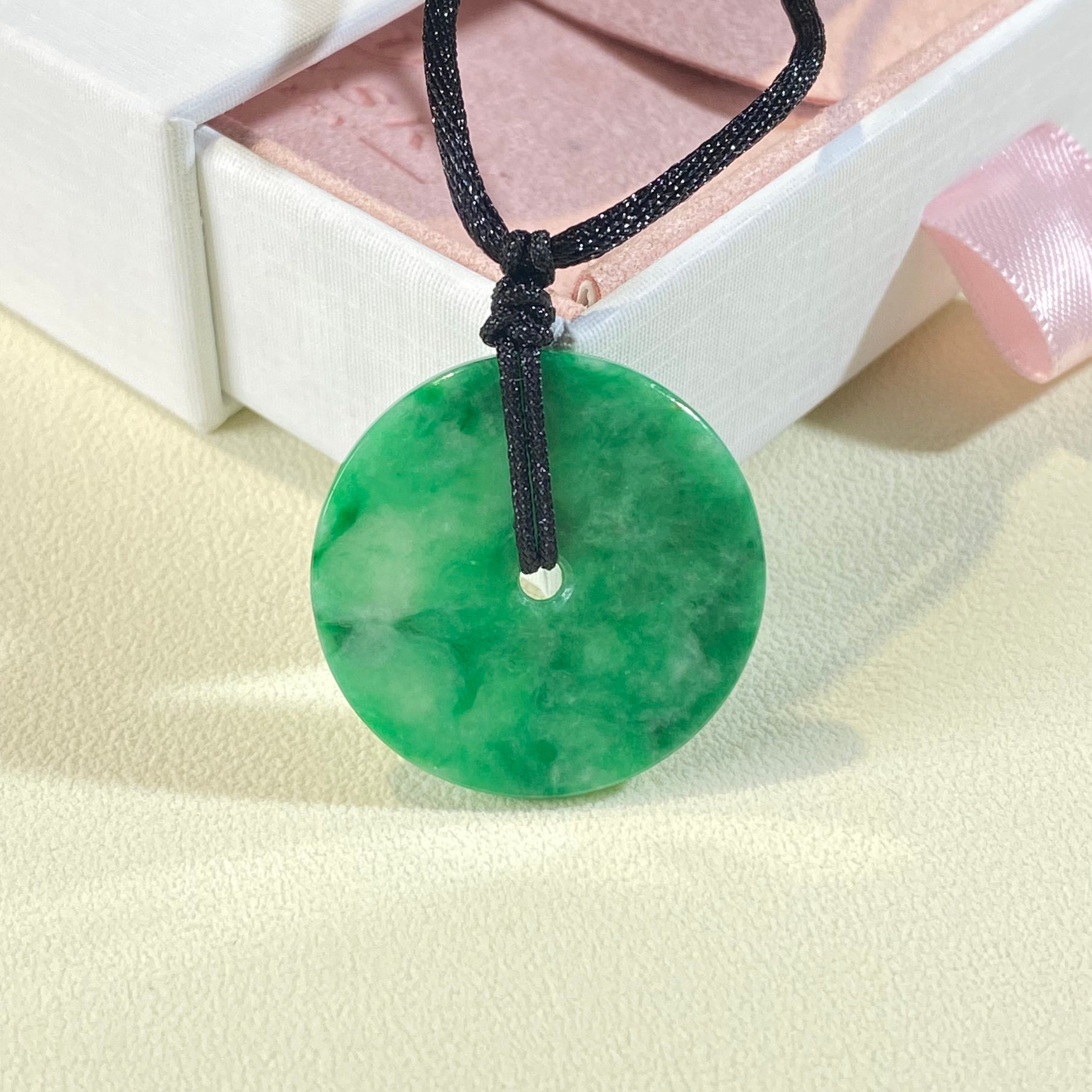 JADE NECKLACE Necklace Female Jade Kalung Giok | Lazada Indonesia