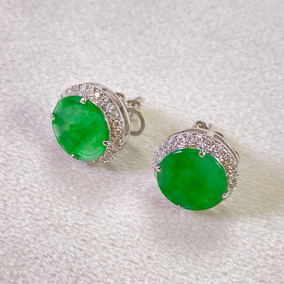 Jade earrings singapore deals