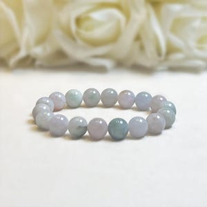 Jadeit Perlen Armband, Energie Glück Armband, natürliche Typ A burmesische Jade, Jade Schmuck, Jade Schmuck, echte Jadeit, Geschenke für sie