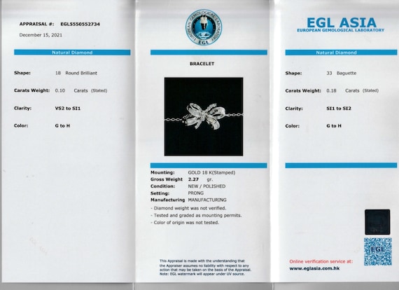 European Gemological Laboratory European Diamond Certification Add