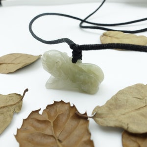 Natural PiXiu Jadeite Pendant, Grade A Burmese Jadeite, Myanmar Burmese Gem Jewelry, Lucky Necklace, Handmade Jewelry, Mother&#39;s Day Gifts