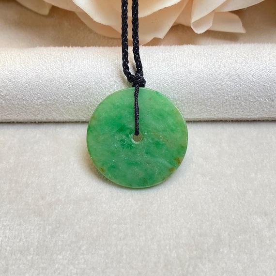 Piedras Preciosas De Jade Verde Natural Collar-Tiny Verde Stons-Beads