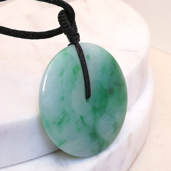 100% New Zealand Jade Necklace for Men and Women, Hand Carved Maori Necklace  Jade Pendant for Men With Black Adjustable Cord, New Zealand Pounamu Green  Stone Necklace, Heart Design Nephrite Jade |