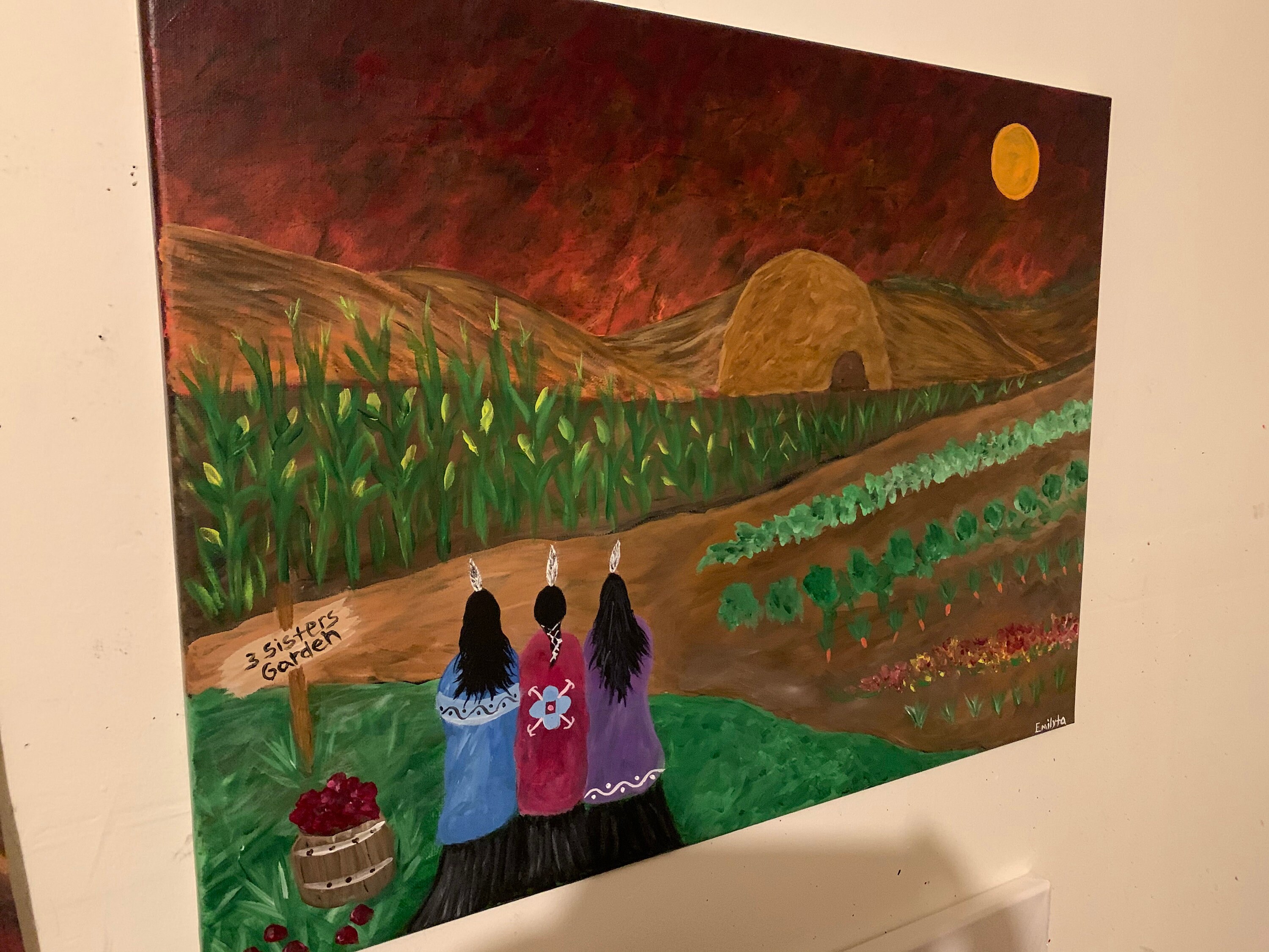 Tres hermanas impresión de jardín | Etsy