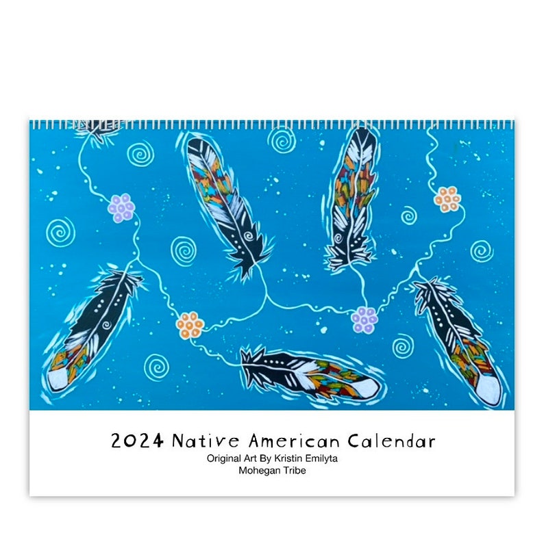 2024 Native American Calendar Etsy